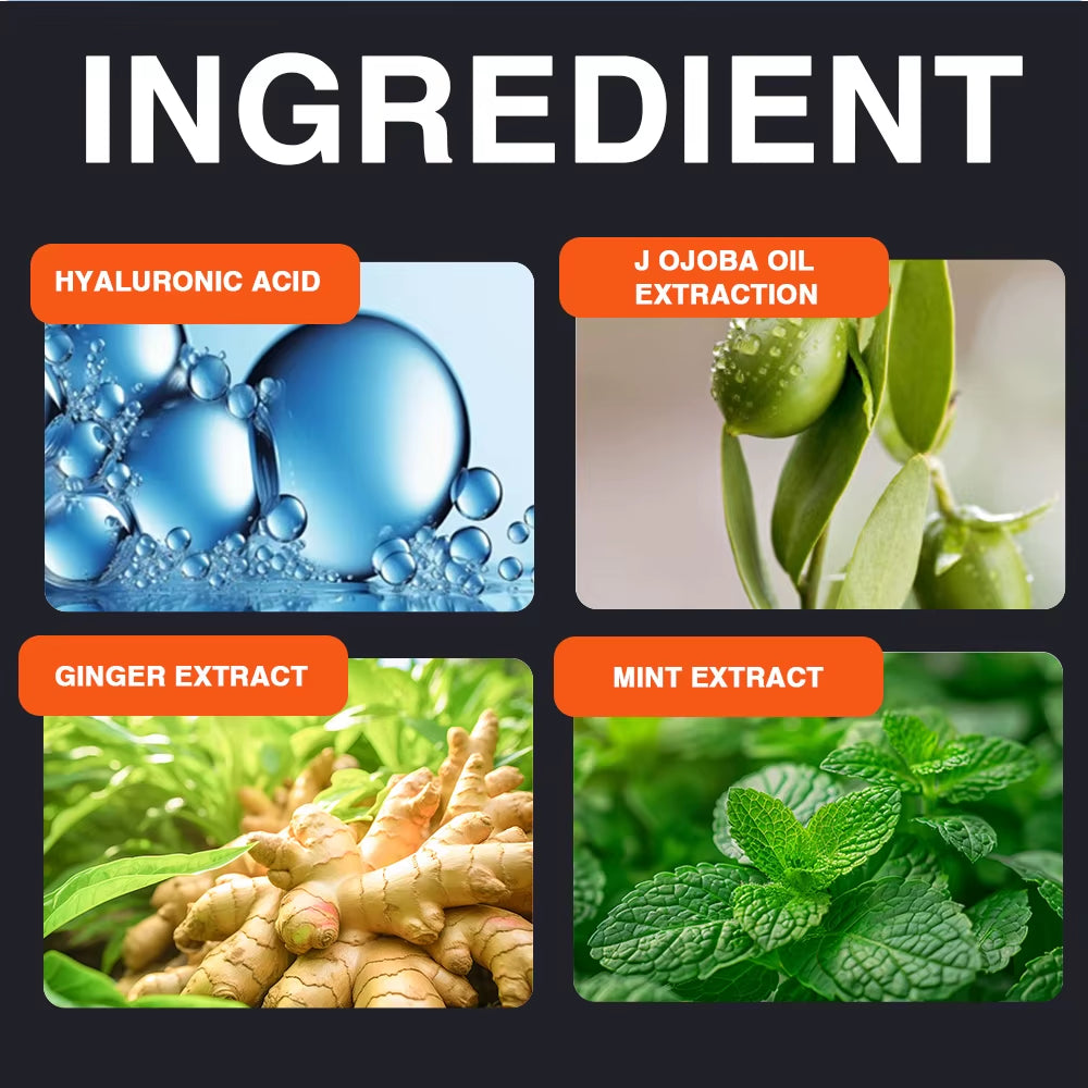 Men Beard Essential Oil Hair Growth Liquid Chest Increase Moisturize Soft Smooth Nourish Thicken for Grooming Hair Facial Care